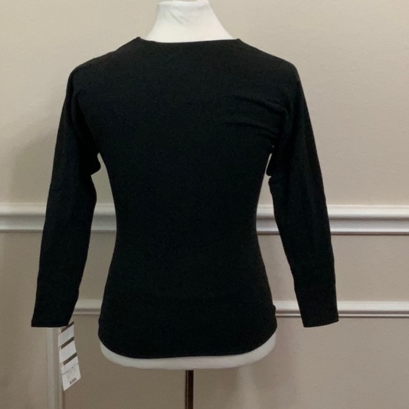 PolarMax (4.0) QUATTRO FLEECE CREW  BASELAYER - Black - Picture 3 of 14